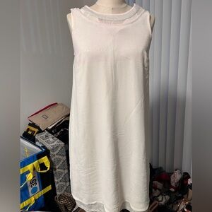 Kensie Cream Midi Dress